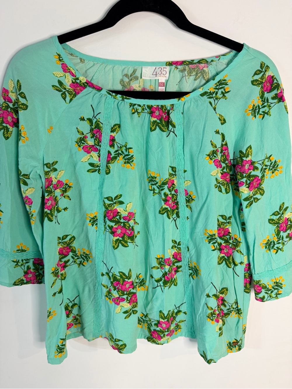 Matilda Jane colorful floral blouse